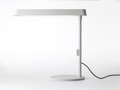 Table luminaire, signal white powder coated